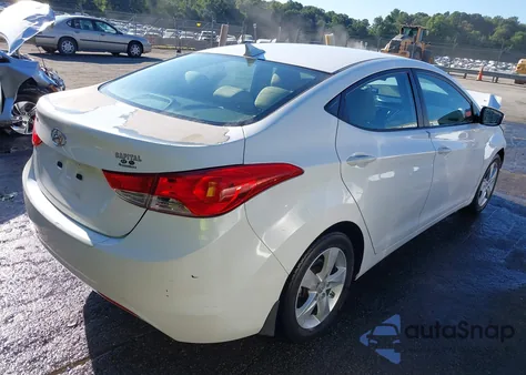 2013 Hyundai Elantra Gls из США, поврежденный, VIN 5NPDH4AE7DH279967